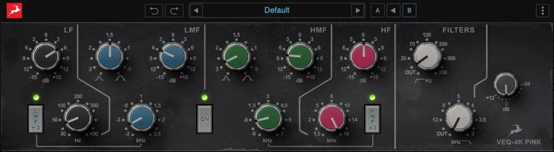 Antelope Audio VEQ-4K PINK interface