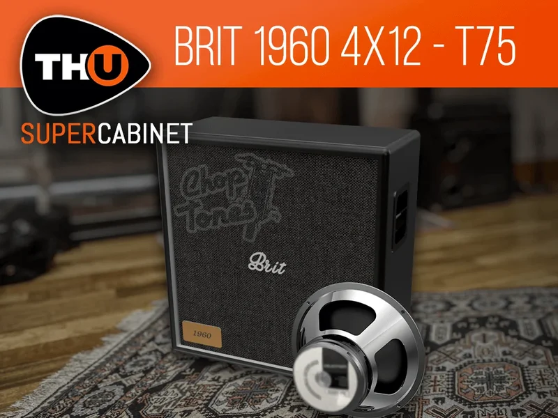 Overloud SuperCabinet Library: Brit 1960 4x12 T75 interface