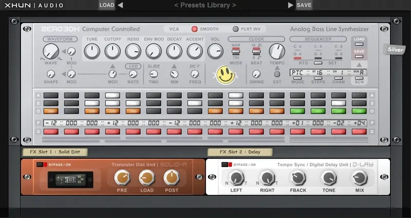 XHUN Audio Zerobox interface