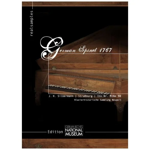 Realsamples German Spinet 1767 interface