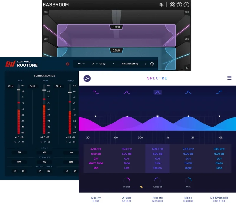 Exclusive Bundles+ Low End Mixing Bundle interface