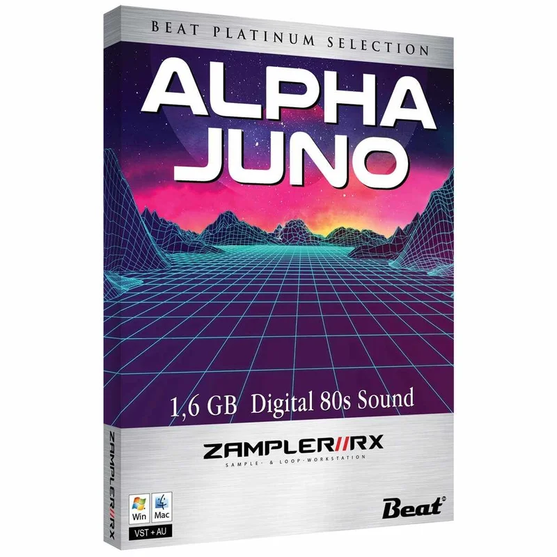 Beat Zampler Expansion: Alpha Juno interface