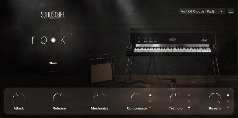 Sonuscore RO•KI Electric Piano interface