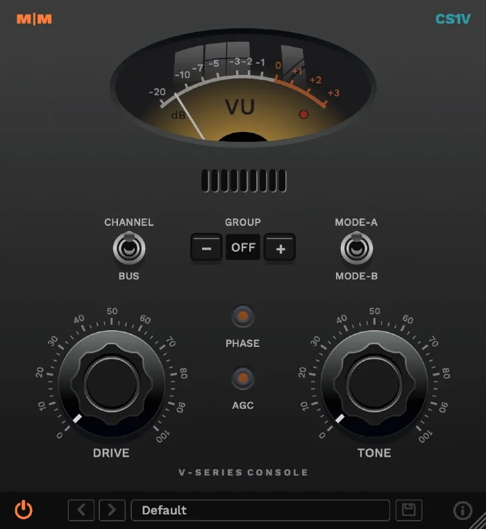 Mellowmuse CS1V interface
