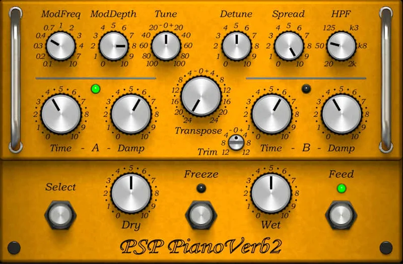 PSP Audioware PianoVerb 2 interface
