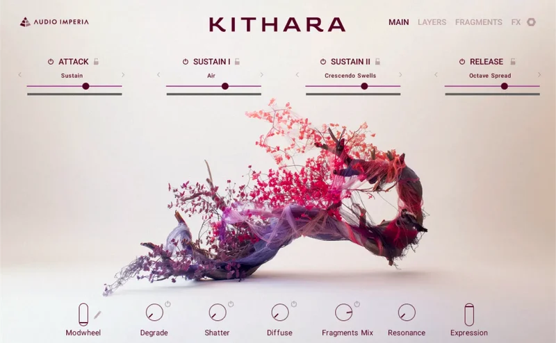 Native Instruments Kithara interface