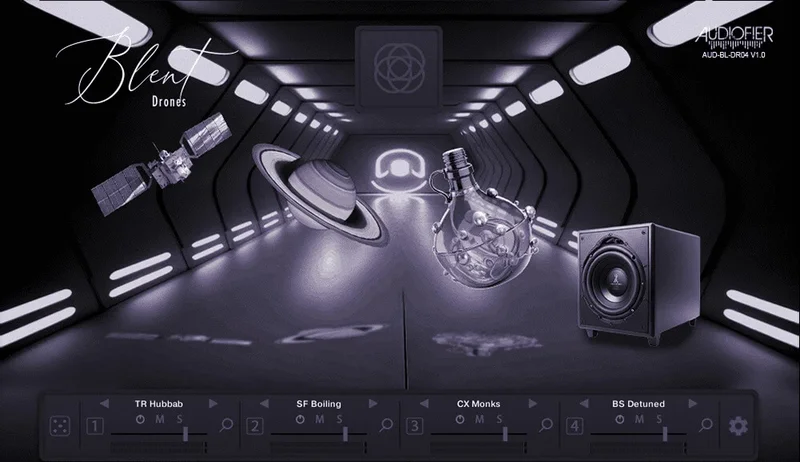 Audiofier Blent 4 - Drones interface