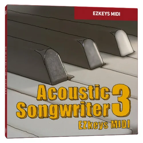 Toontrack EZkeys MIDI Acoustic Songwriter 3 interface