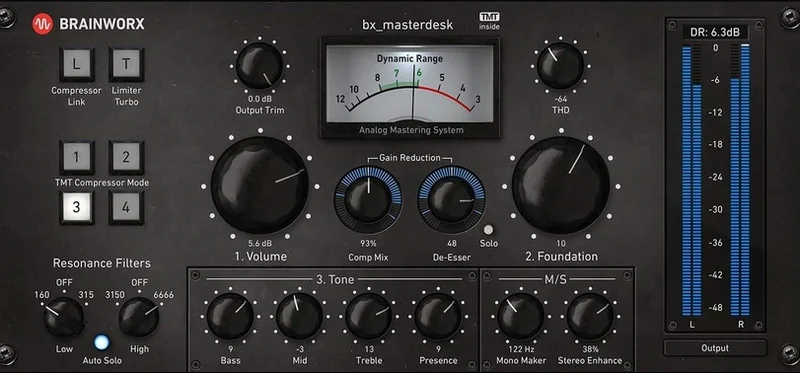 Brainworx bx_masterdesk interface
