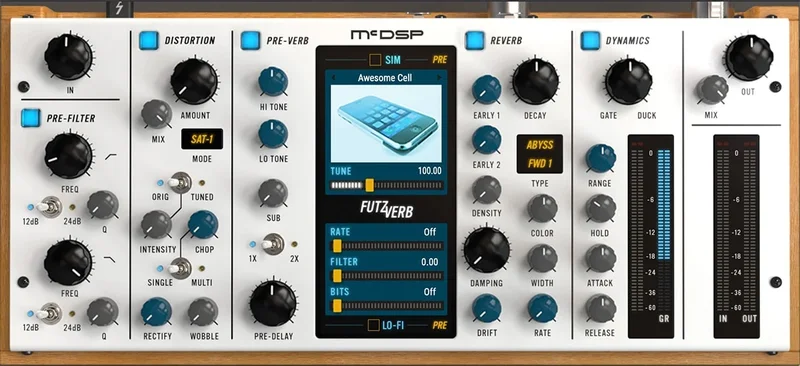 McDSP FutzVerb V7 interface