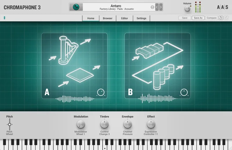 AAS Chromaphone 3 Upgrade from Chromaphone 1 or 2 interface