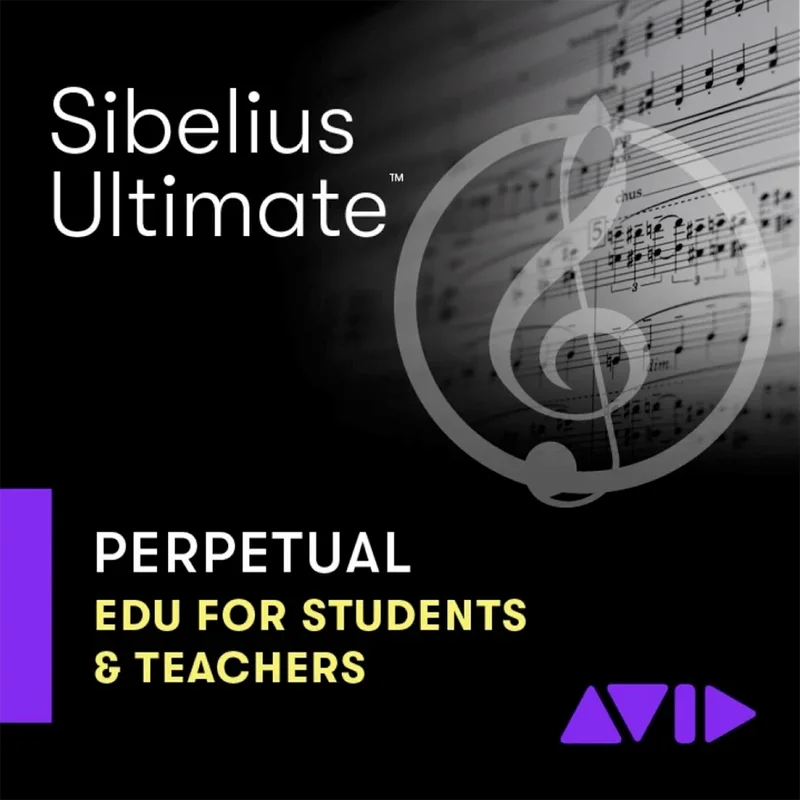AVID Sibelius Ultimate Perpetual [Education] interface