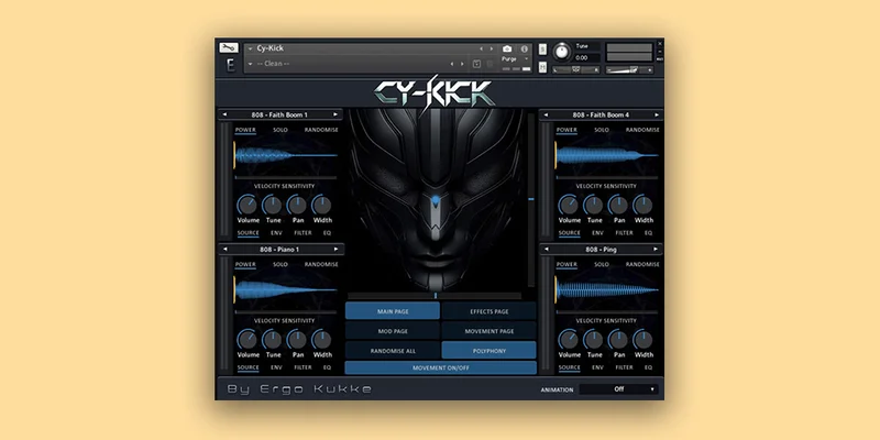 Loot Audio Cy-Kick interface