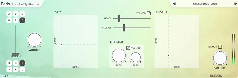 Klevgrand Pads interface