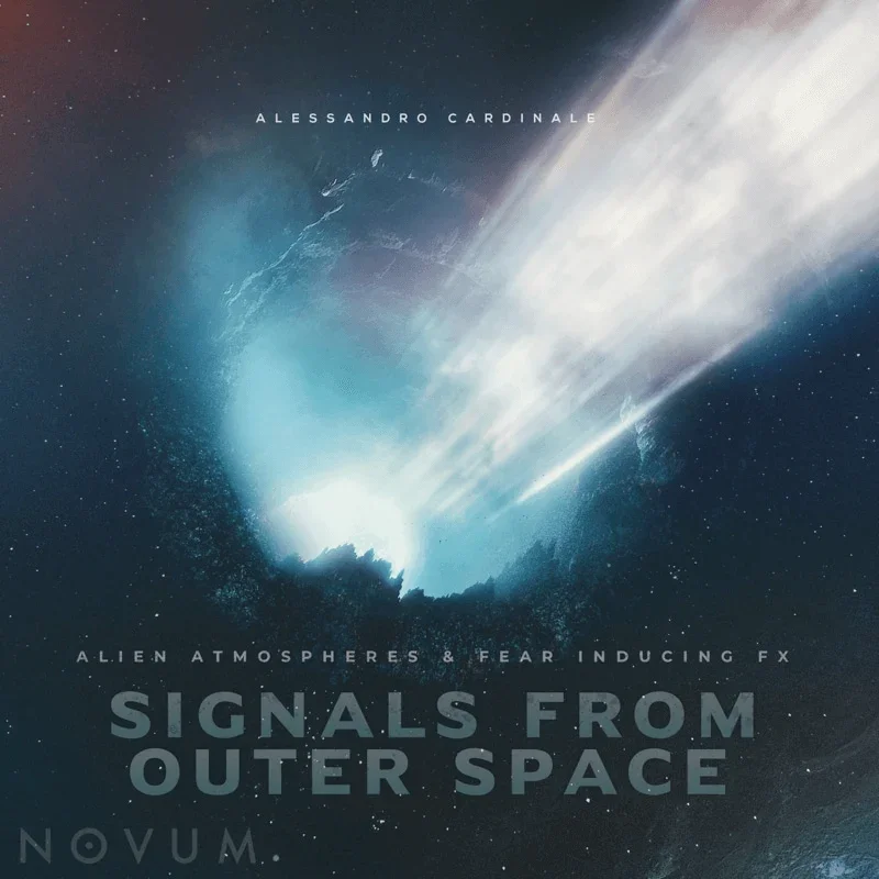 Tracktion Novum Expansion: Signals from Outer Space interface