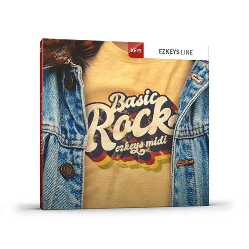 Toontrack EZkeys MIDI Basic Rock interface