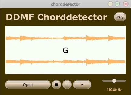 DDMF Chorddetector interface