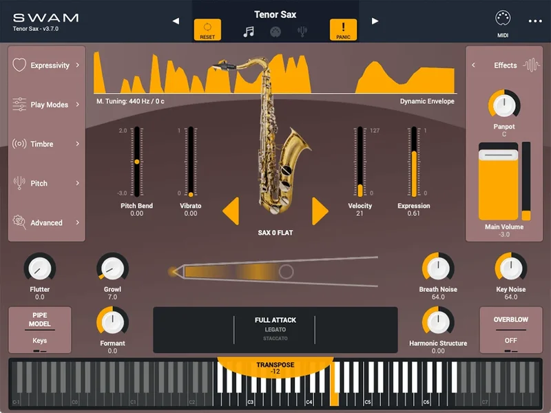 Audio Modeling SWAM Big Band Bundle interface