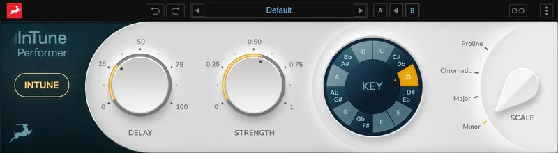 Antelope Audio InTune Performer interface