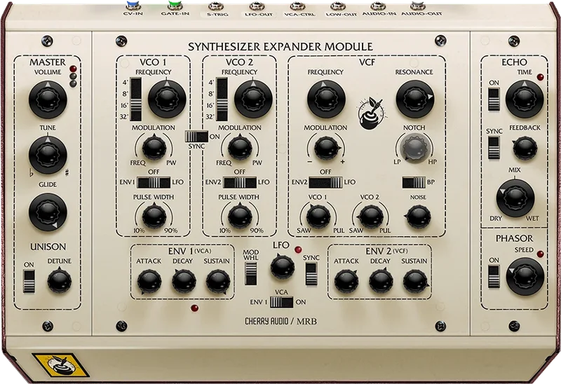 Cherry Audio Synthesizer Expander Module interface