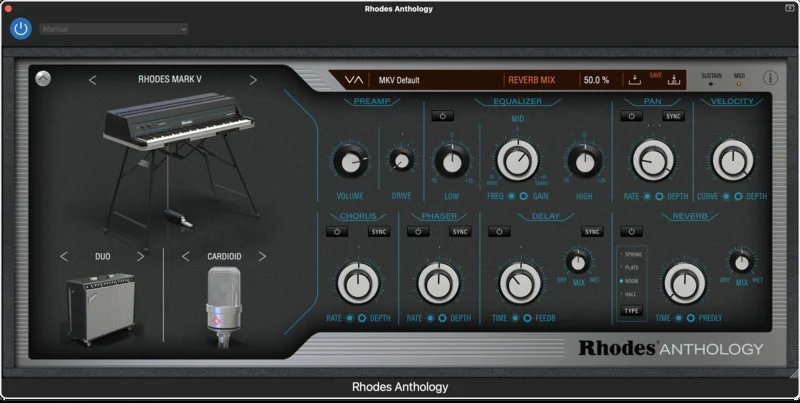 Rhodes Rhodes Legends Bundle interface
