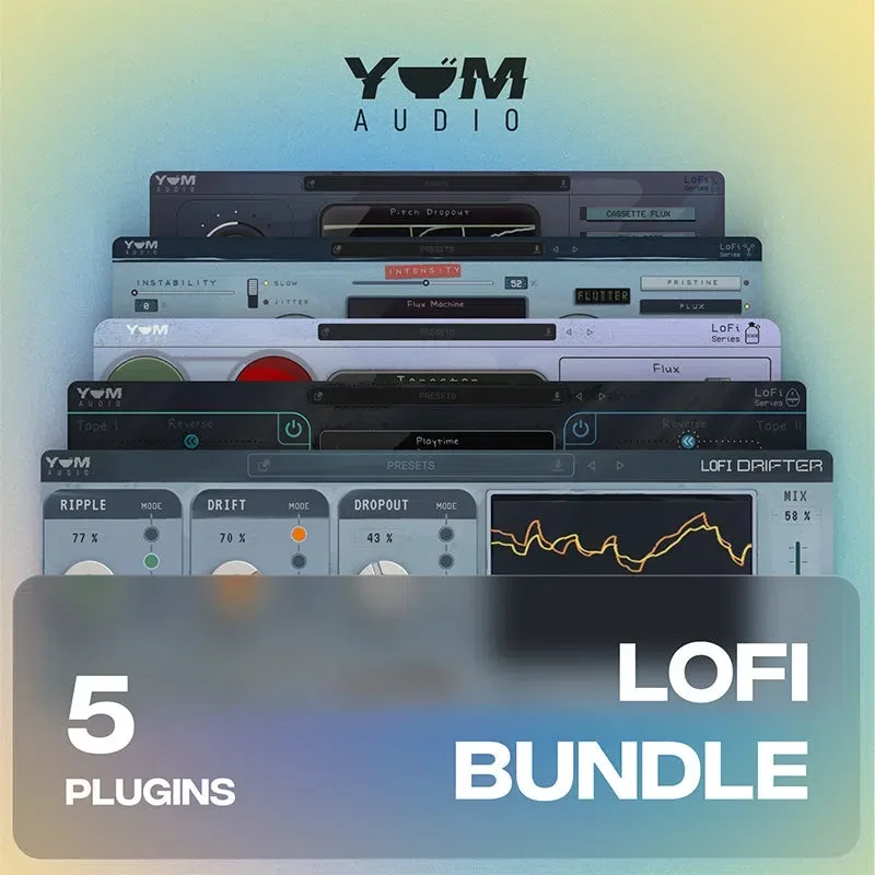 Yum Audio LoFi Bundle interface
