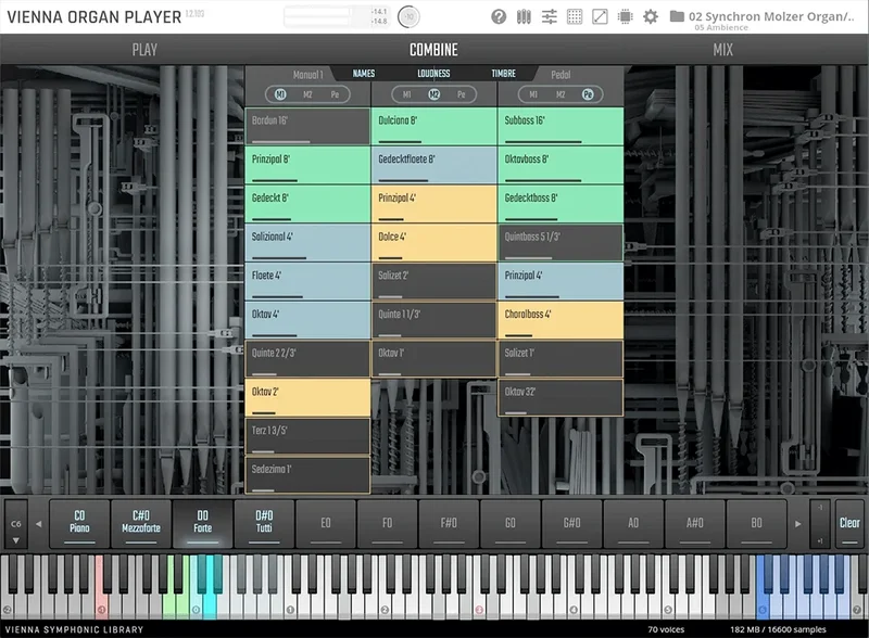 VSL Synchron Molzer Organ interface