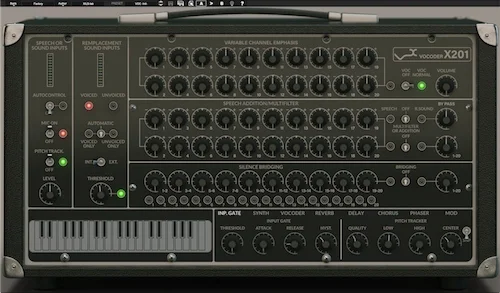 Xils Lab 201 Vocoder interface