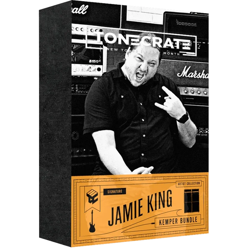 ToneCrate Jamie King Signature Kemper Bundle interface