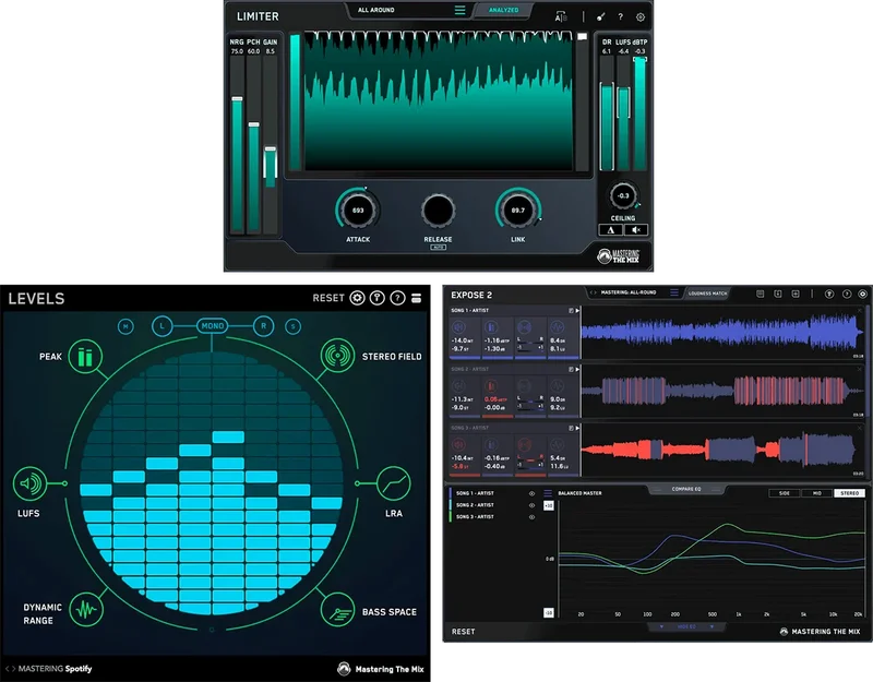 Mastering the Mix Essentials Bundle interface