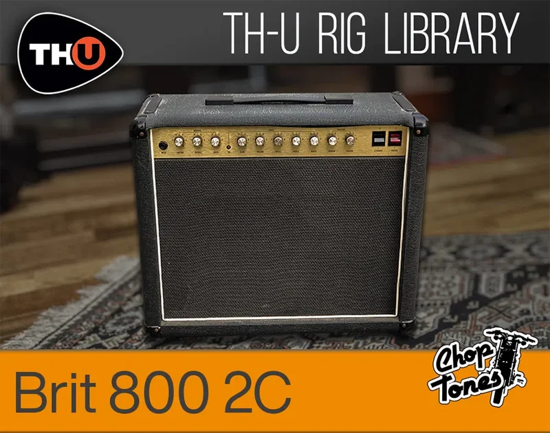 Overloud TH-U Choptones Brit 800 2C interface