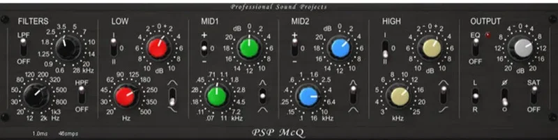 PSP Audioware McQ interface