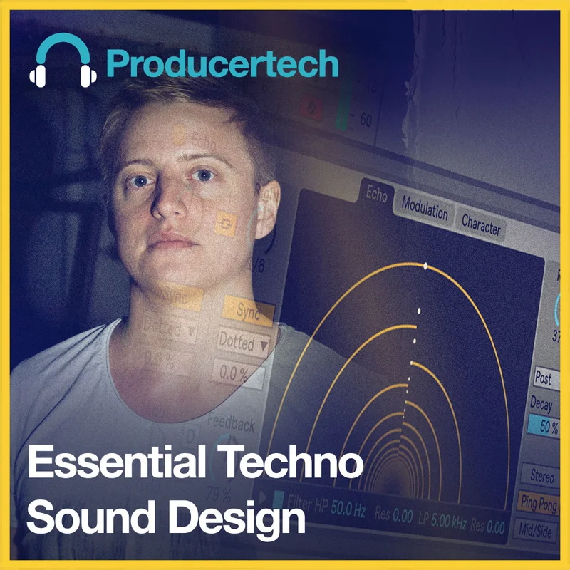 Producertech Essential Techno Sound Design interface