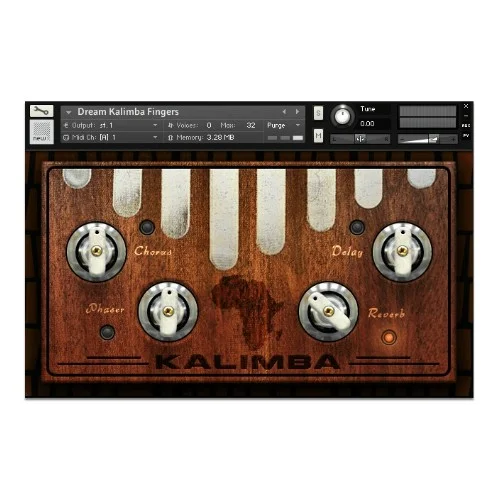 Dream Audio Tools Dream Kalimba interface