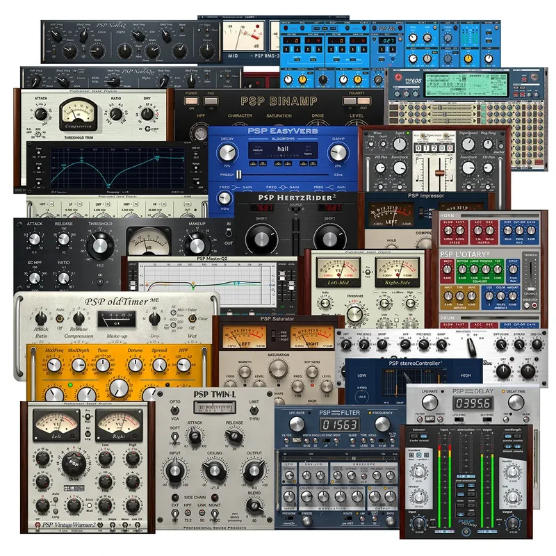 PSP Audioware 25th Anniversary Bundle interface