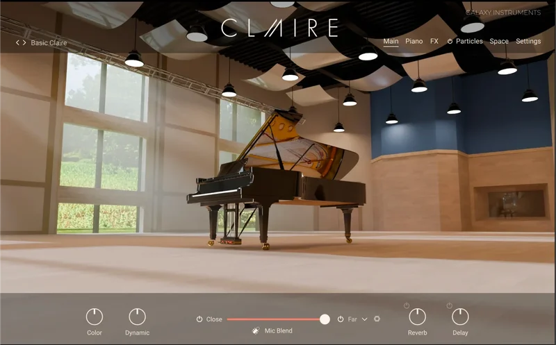 Native Instruments Claire interface