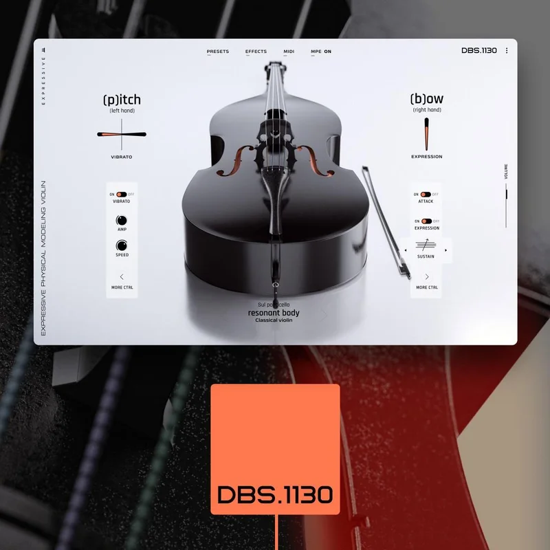 Expressive E Soliste DBS 1130 Double Bass interface