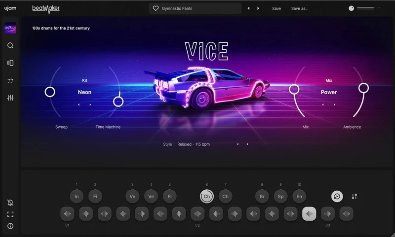 UJAM Vice interface