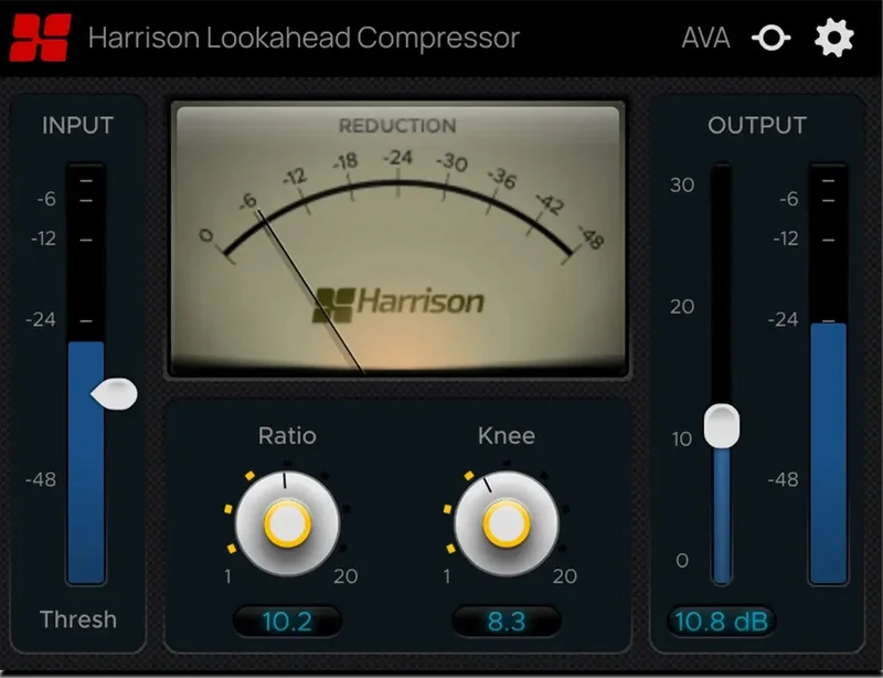 Harrison Lookahead Compressor interface