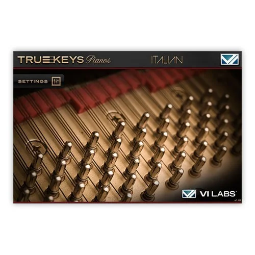 VILabs True Keys: Italian Grand interface