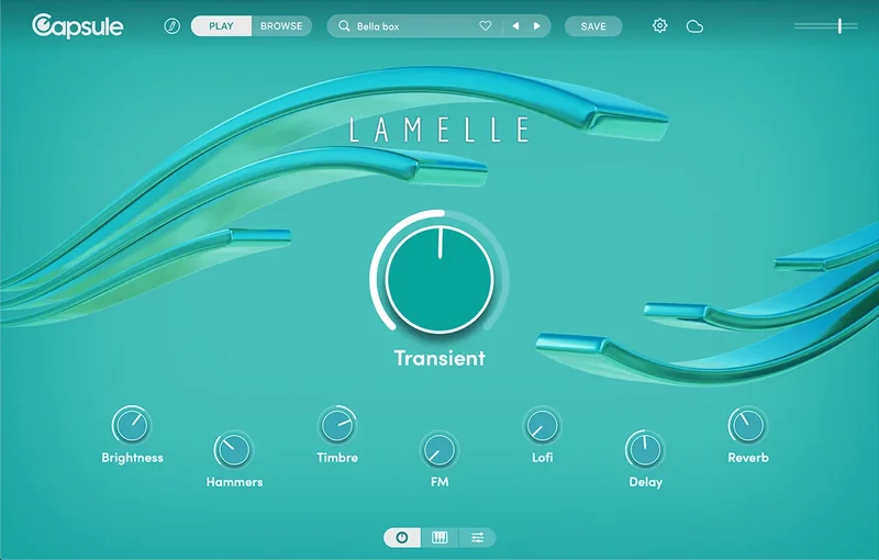 Capsule Lamelle interface