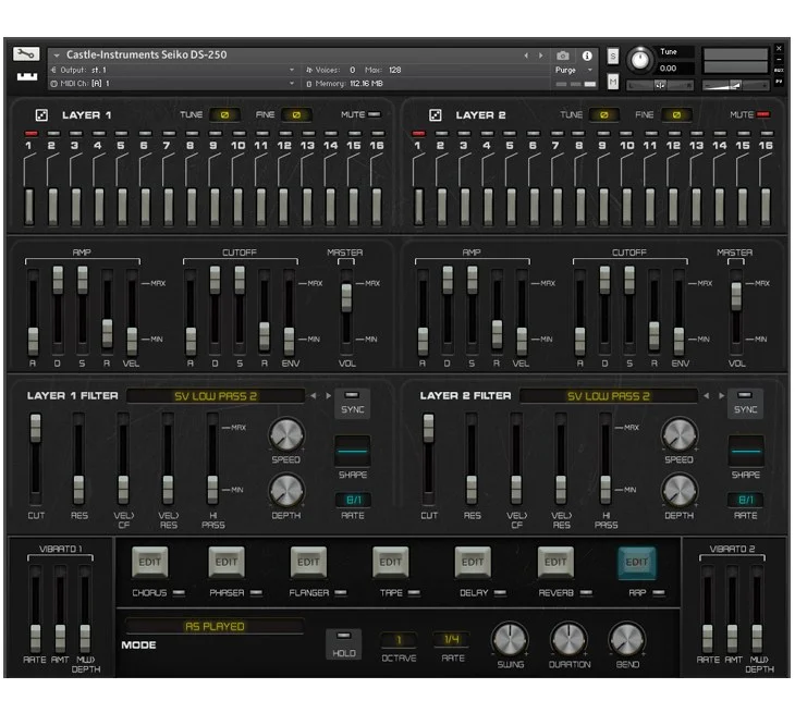Loot Audio DS-2500 interface