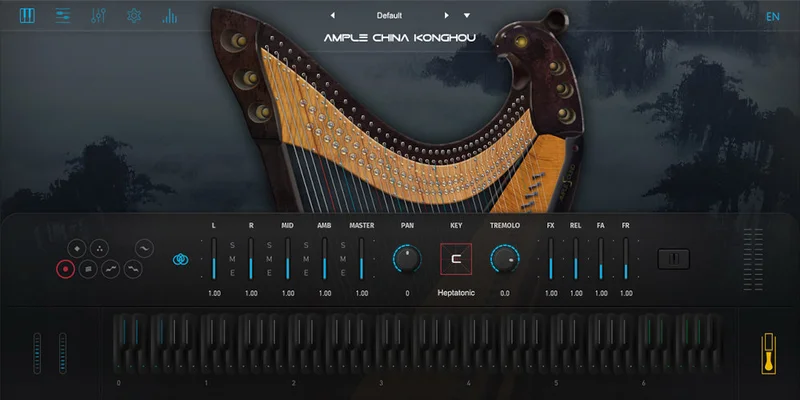 Ample Sound Ample China Konghou interface