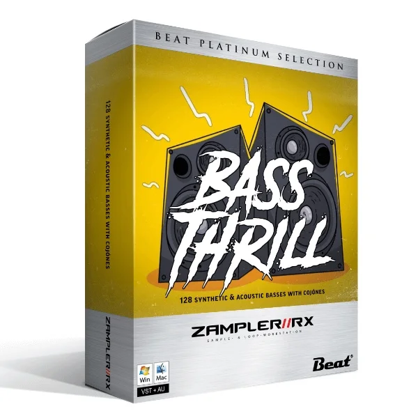 Beat Zampler Expansion: Bass Thrill interface