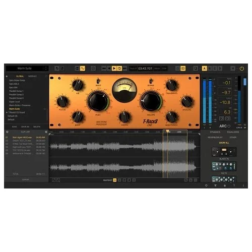 IK-Multimedia T-Racks S5 SE interface