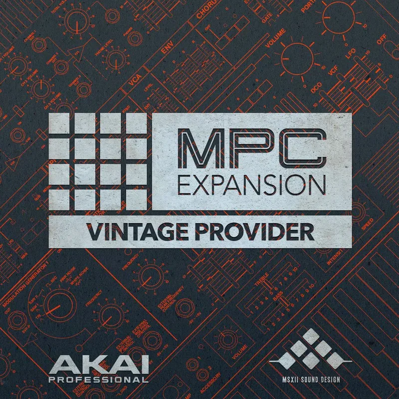 Akai Vintage Provider MPC Expansion interface