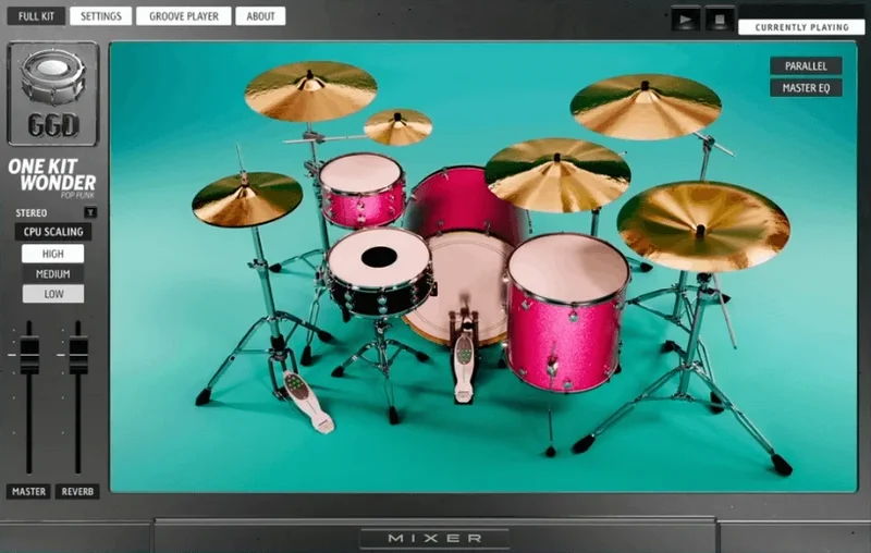 GGD One Kit Wonder: Pop Punk interface