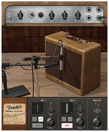 Universal Audio Fender '55 Tweed Deluxe interface