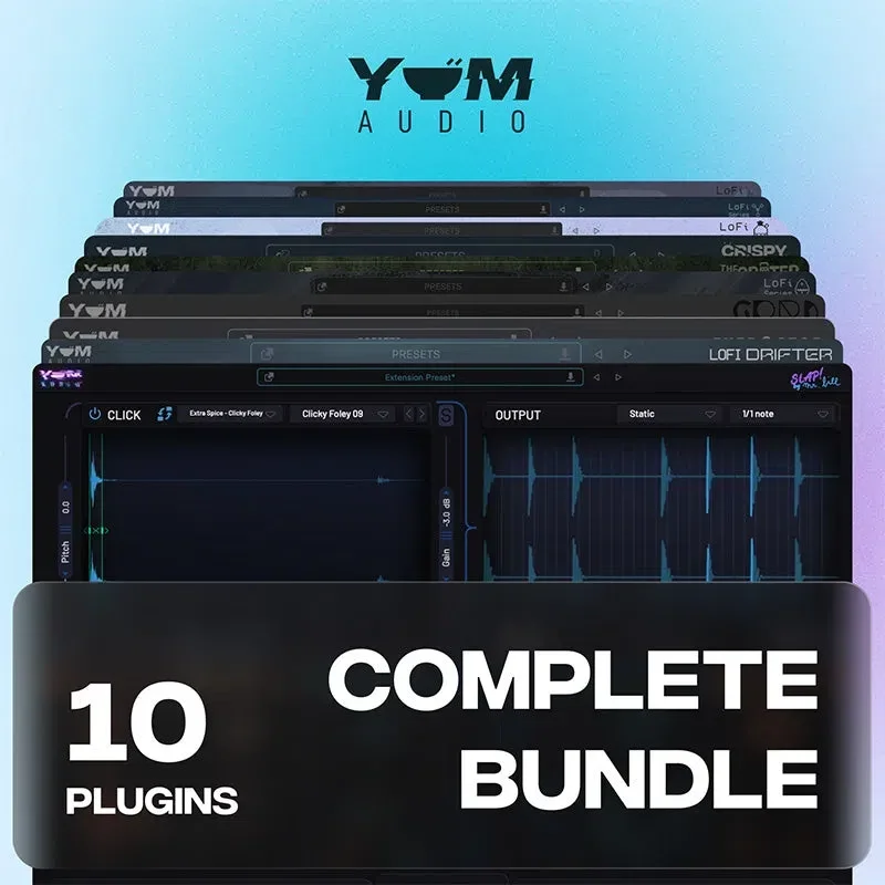 Yum Audio Complete Bundle interface