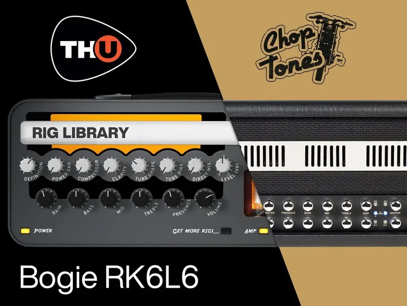 Overloud TH-U Choptones Bogie RK6L6 Giant Pack interface